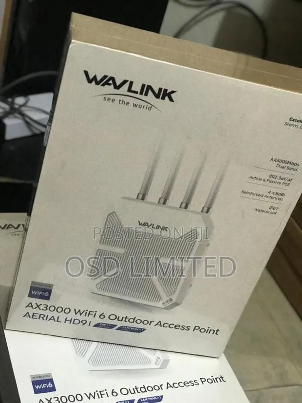 The Power of Wavlink's 4 High-Gain Antennas · Photo 1