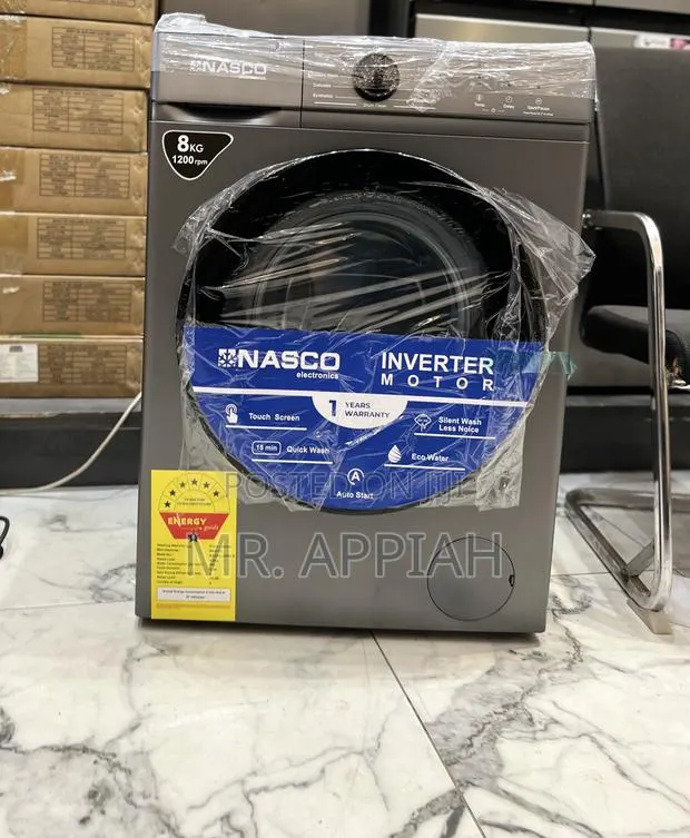 Get Unique Nasco 8kg Washing Machine(Gray) · Photo 1