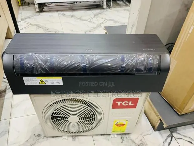 Turbo Cool Dark Grey Color Inverter TCL 1.5hp · Photo 1
