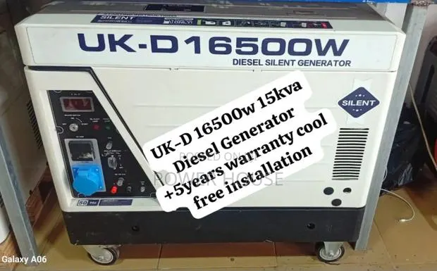 Casual Creator Uk-D 16500watts 15kva Silent Uk-D 15kva Diesel Silent · Photo 1