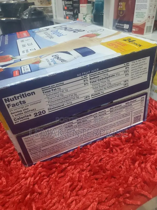 Ensure Original Nutrition Protein Shake Strawberry Flavor 24 Packs · Photo 3