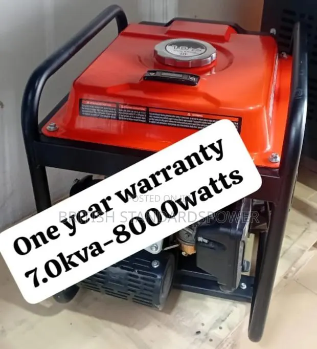 Economical Choice 7.0kva Petrol Generator · Photo 1