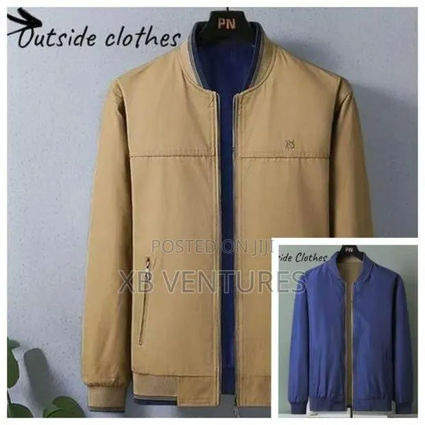 Double Sided Outer/Inner Wear
Men Jacket Casual Coat · Photo 1