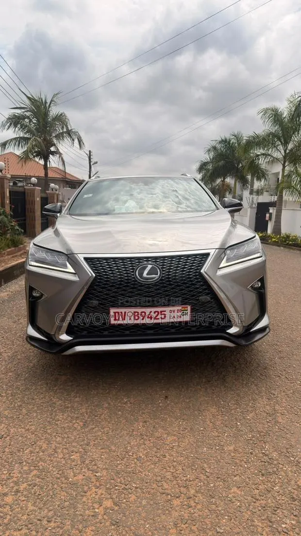Lexus RX 350 F Sport AWD 2018 Gold · Photo 1