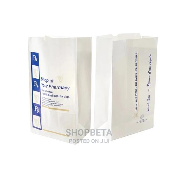 Customized Eco-friendly Pharmacy Paper Bag · Photo 6