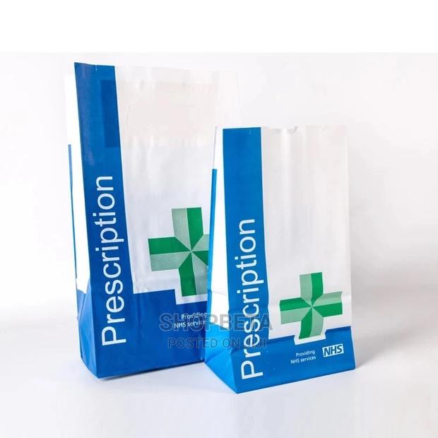 Customized Eco-friendly Pharmacy Paper Bag · Photo 2