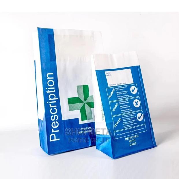 Customized Eco-friendly Pharmacy Paper Bag · Photo 3