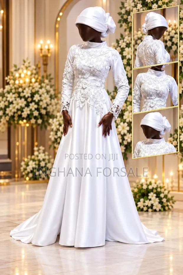 Luxury Wedding Dress Bridal Dress Starting From ₵3000 · Photo 1