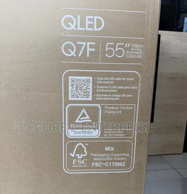 Brand New Samsung 55" Q7F QLED Smart TV · Photo 1