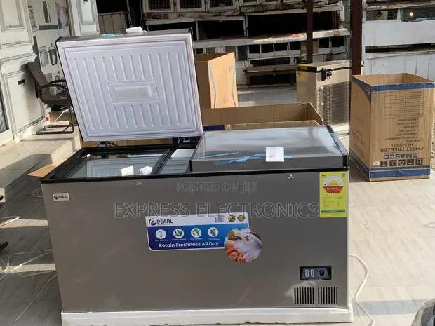 Text Us Fir Your Pearl 418L Double Four Chest Pearl Freezer · Photo 1