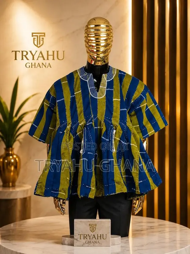 Best Smock Designs in Ghana | Executive Fugu Batakari · Photo 1