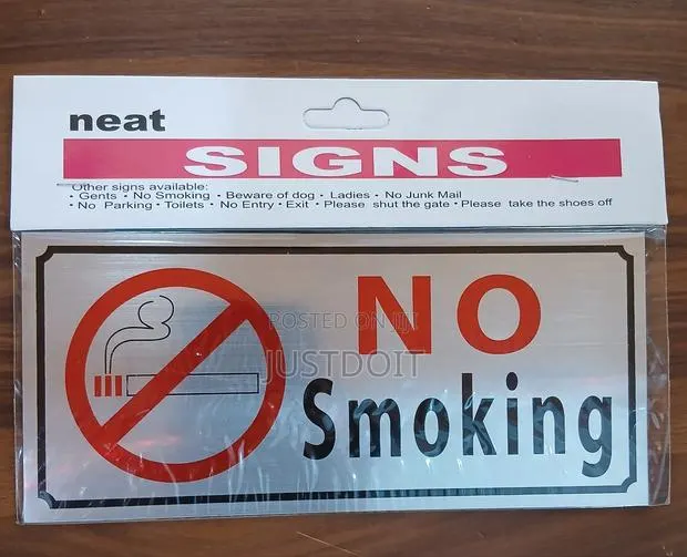 No Smoking Signage. · Photo 1