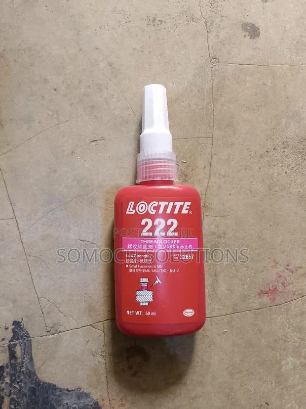 Loctite 222 Threadlocker Low Strength, Removable Adhesive · Photo 1