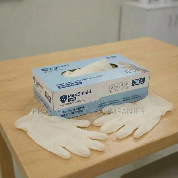 Hand Gloves - Medshield Premium Vinyl · Photo 1