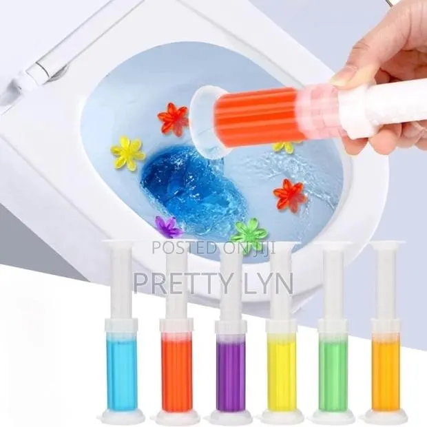Toilet Flower Gel Deodorizer / Toilet Deodorizer ( 5pcs ) · Photo 1