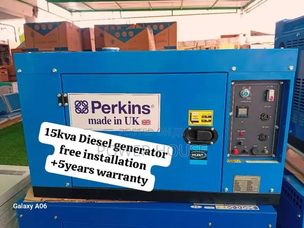 Flicker Power Perkins Diesel Generator 15kva Silent · Photo 1
