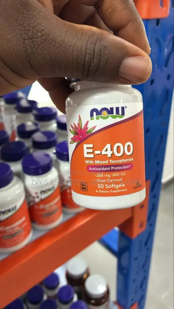 Now E-400 Softgel · Photo 1