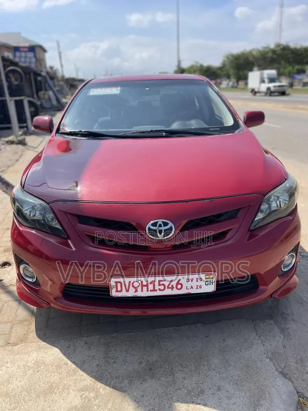 Toyota Corolla S 4dr Sedan (1.8L 4cyl 4A) 2012 Red · Photo 1