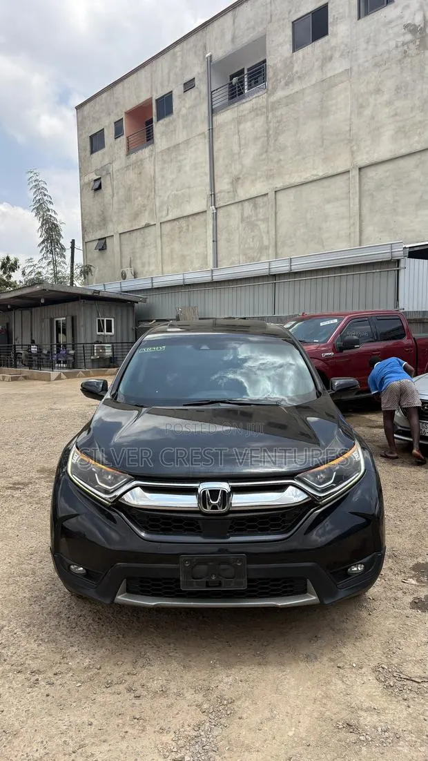 Honda CR-V EX AWD 2018 Black · Photo 1