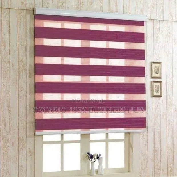 Rich Kid Zebra Curtain Window Blinds · Photo 1