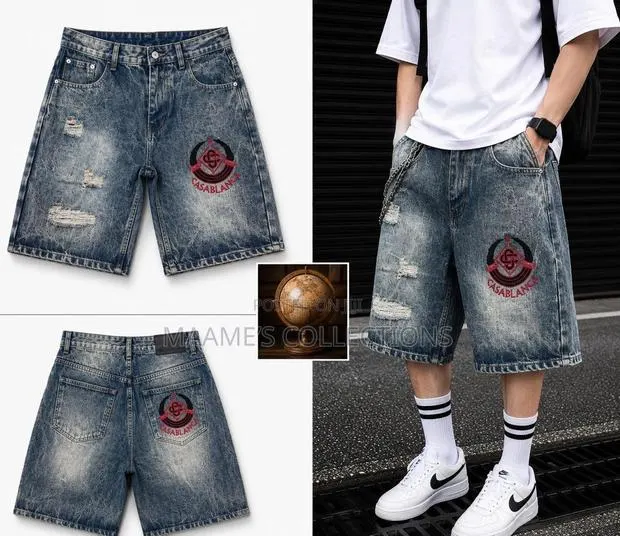 Men’s Denim Shorts Jeans | Stylish Casual Wear · Photo 1