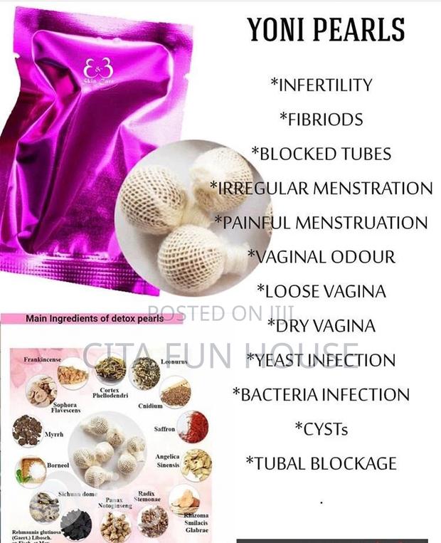 Yoni Detox Pearls for Women 2pcs · Photo 1