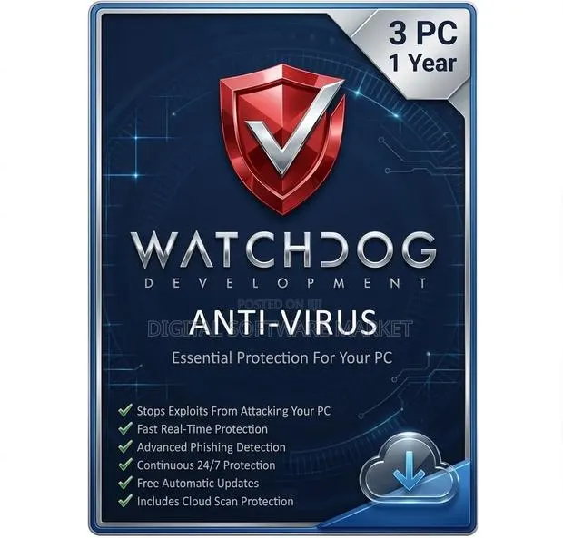 Watchdog Anti-Virus – 1-Year | 3-Pc · Photo 1