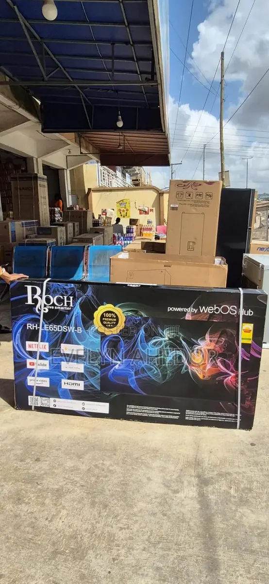 Neat Roch 65 Inches Smart Android Tv 2026 Model.Available · Photo 1