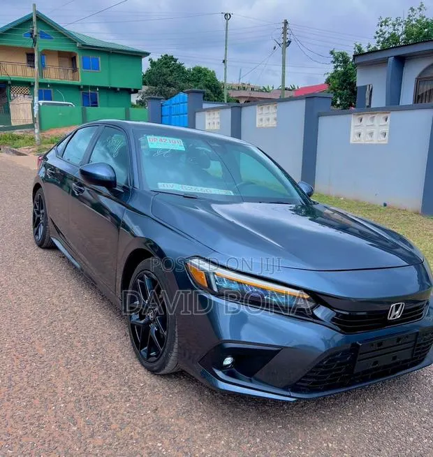 Honda Civic Sport 2022 Gray · Photo 1