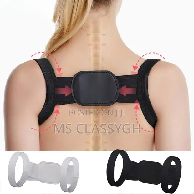 Back Posture Corrector Belt Adjustable Shoulder Neck Spine · Photo 1