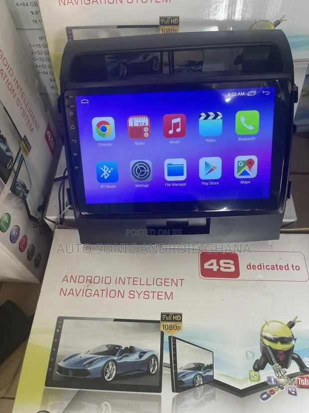 Toyota Land Cruiser 2012 Android Infotainment Upgrade Screen 10” · Photo 1