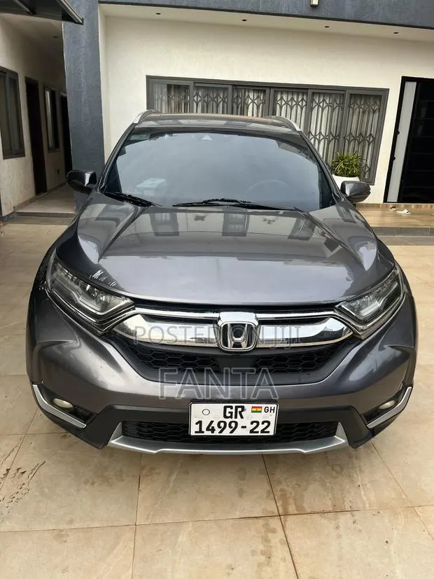 Honda CR-V Touring AWD 2019 Gray · Photo 1