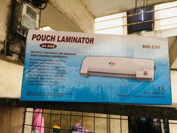 Original- A4 ID Card Pouch Laminator · Photo 1