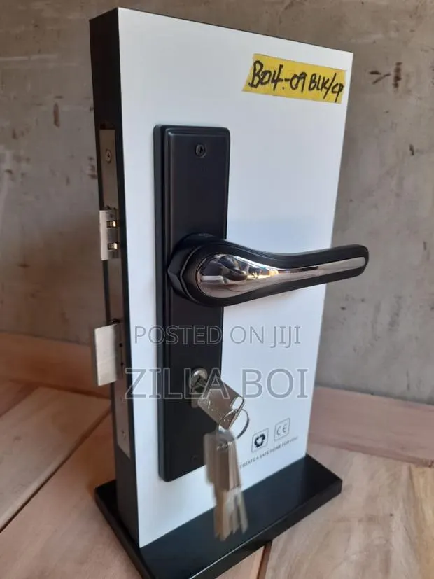 Black Wooden Door Lock · Photo 2