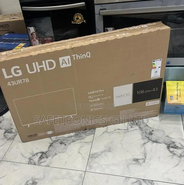 Authentic Lg 43 Inch Smart Ultra Hd HDR Led Tv 43ur7800 · Photo 1