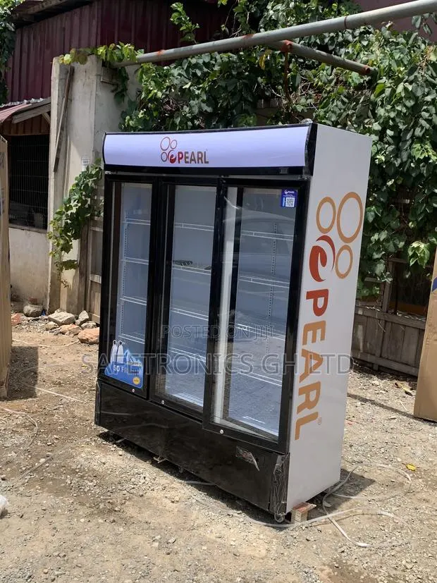 Long Lasting Pearl Three Lockable Doors 950l Display PVC-150 Fridge · Photo 1