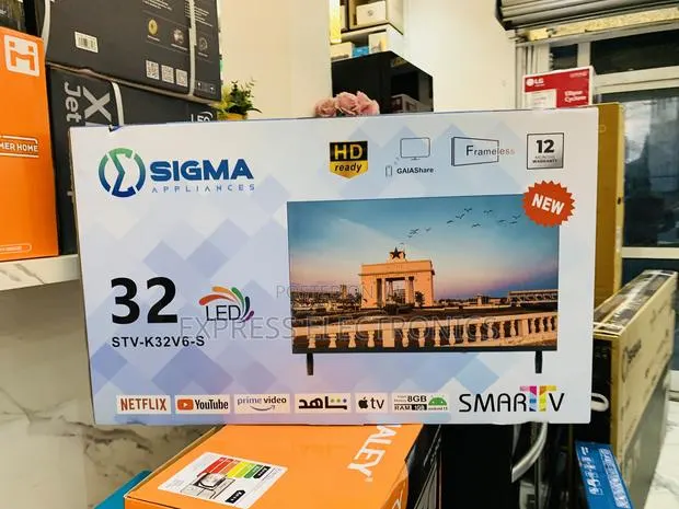 Newly Sealed in Box Sig-K32v6-S Smart Satellite Digital 32” · Photo 1
