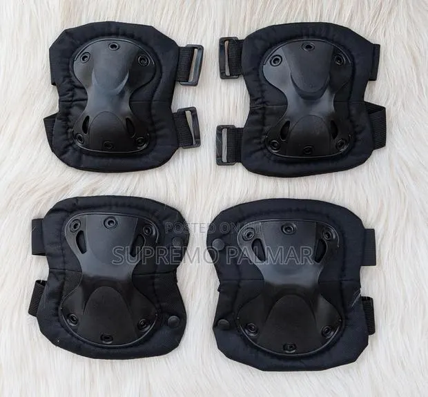 Elbow and Knee Pad Set – 4-Piece Protective Pads for Cycling... · Photo 1