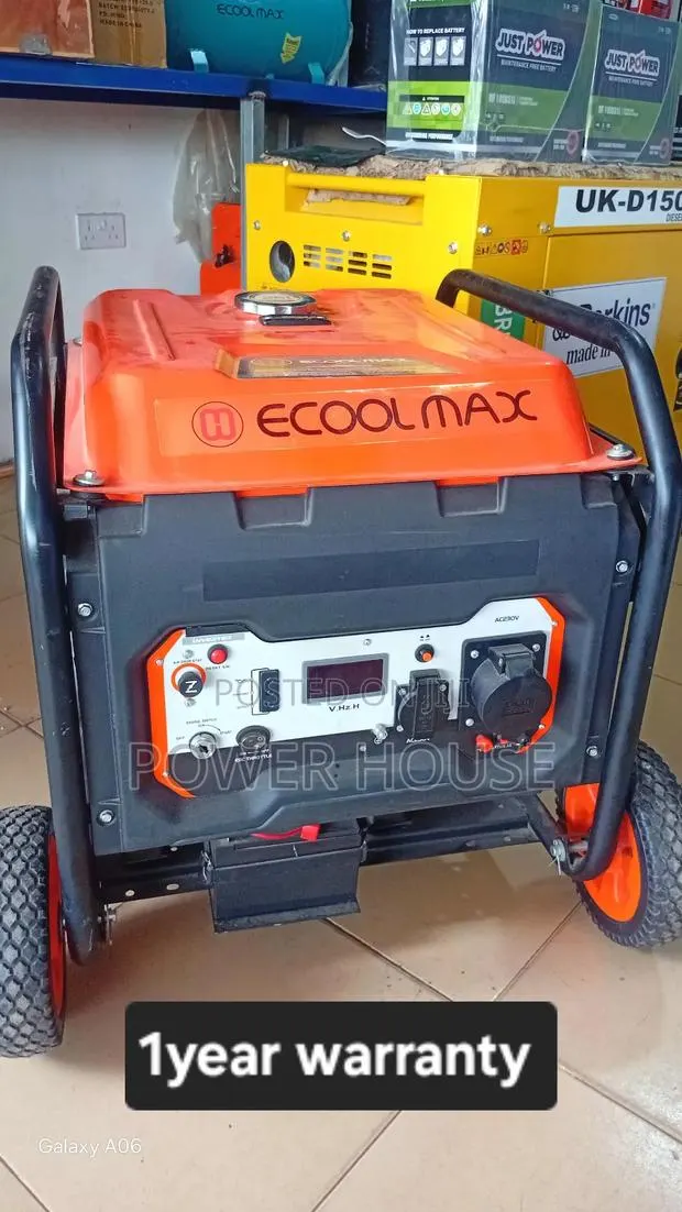 Ecoolmax 12kva Generator. Generator – Heavy Duty Power · Photo 1