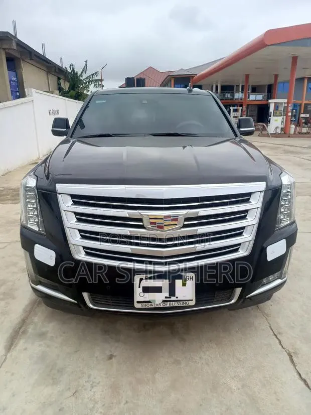 Cadillac Escalade ESV 2016 Black · Photo 1