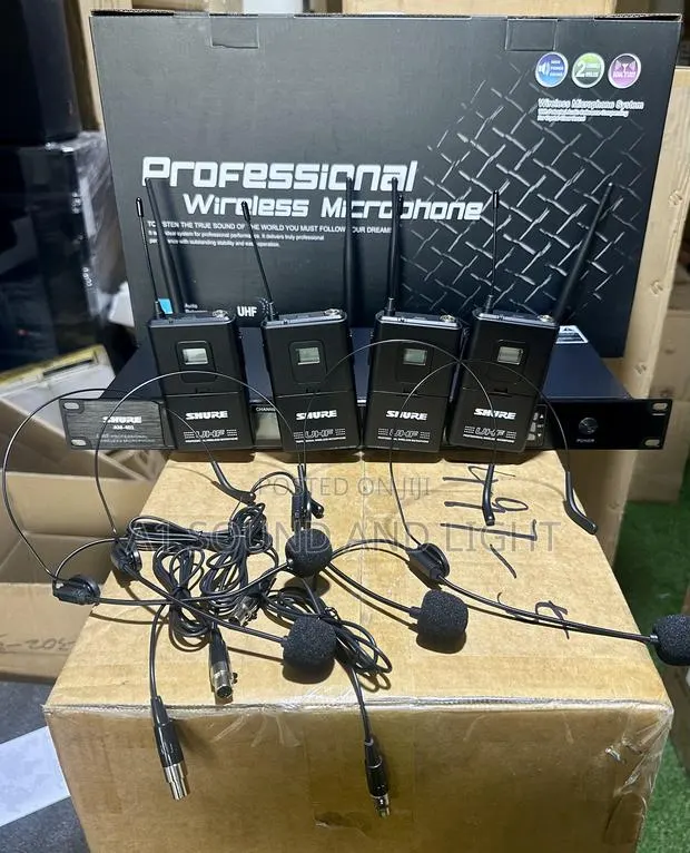 Shure Am401 4 In1 Wireless Head Microphone Set [ · Photo 1