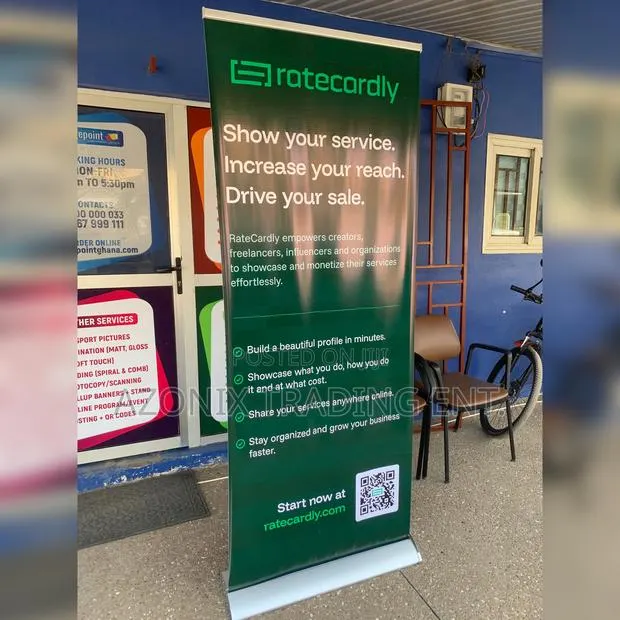 Pull-Up Banner Design and Print · Photo 1