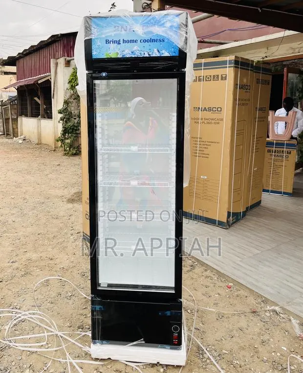 Well Built Nasco Nas-Fl360-1dr Single Door Display Fridge. · Photo 1