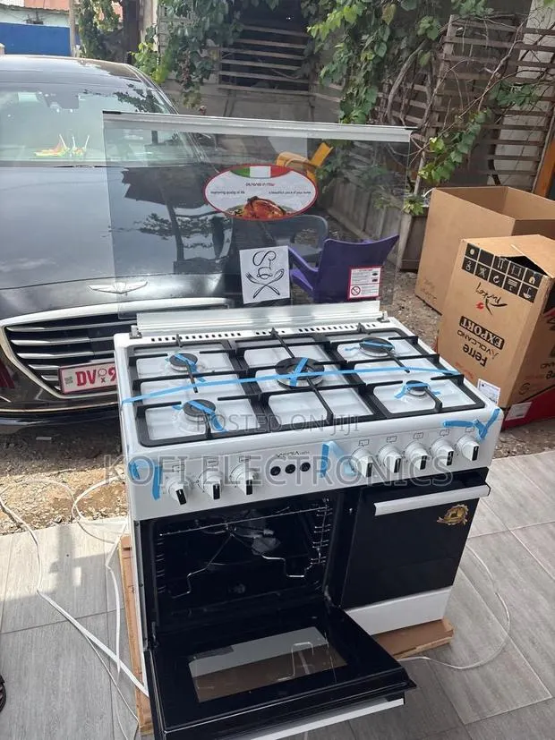 Mediatech 60x90 Gas Cooker With Easy Clean Surface Design · Photo 1