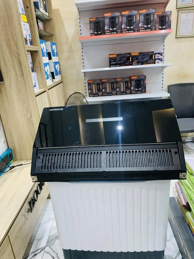 Newly Sealed in Box Kenwood 90cm Mirror Black Finish Extractor · Photo 1