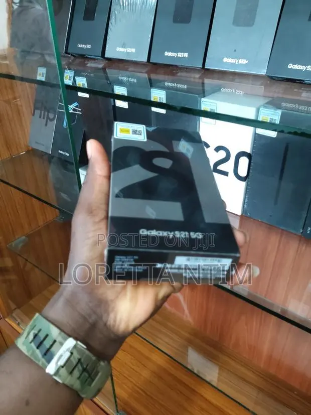 New Samsung Galaxy S21 5G 256 GB Black · Photo 1