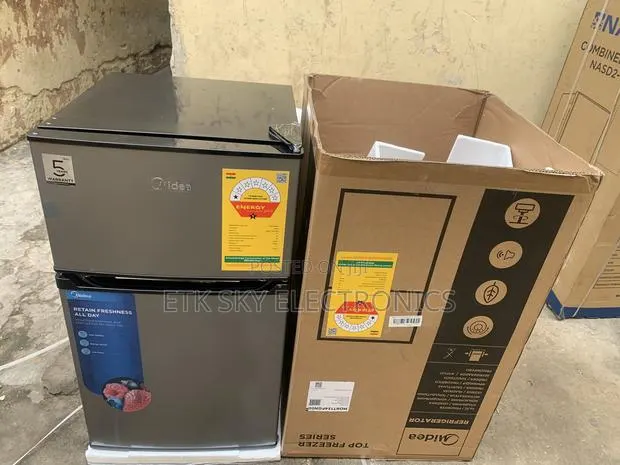 Affordable Midea 87 Liters Double Door Fridge · Photo 1