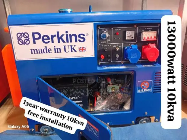 Beacon Circuit 10kva 13000watts Generator 10kva Perkins · Photo 1
