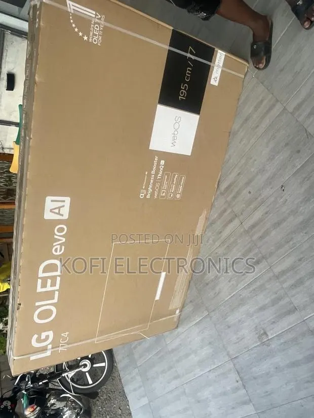 Lg 77oled C4 Sleek Design, Infinite Contrast, Unreal Detail · Photo 1