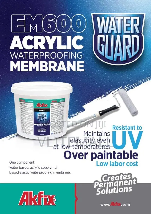 Akfix Em600 Waterguard Acrylic Waterproofing Membrane20l · Photo 1